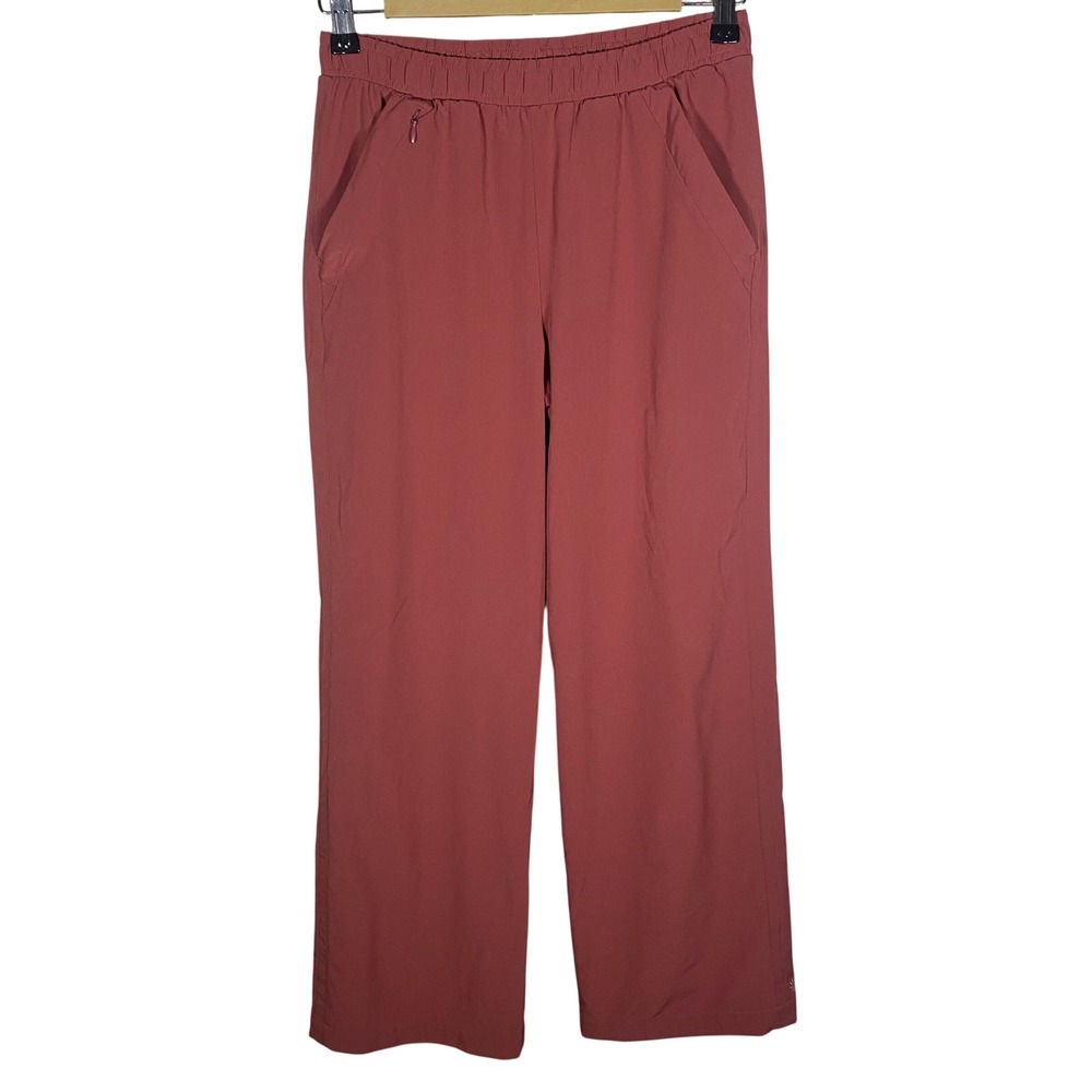 Athleta Girl XL 14‎ Wide Leg Performance Pants Pink Athleisure
